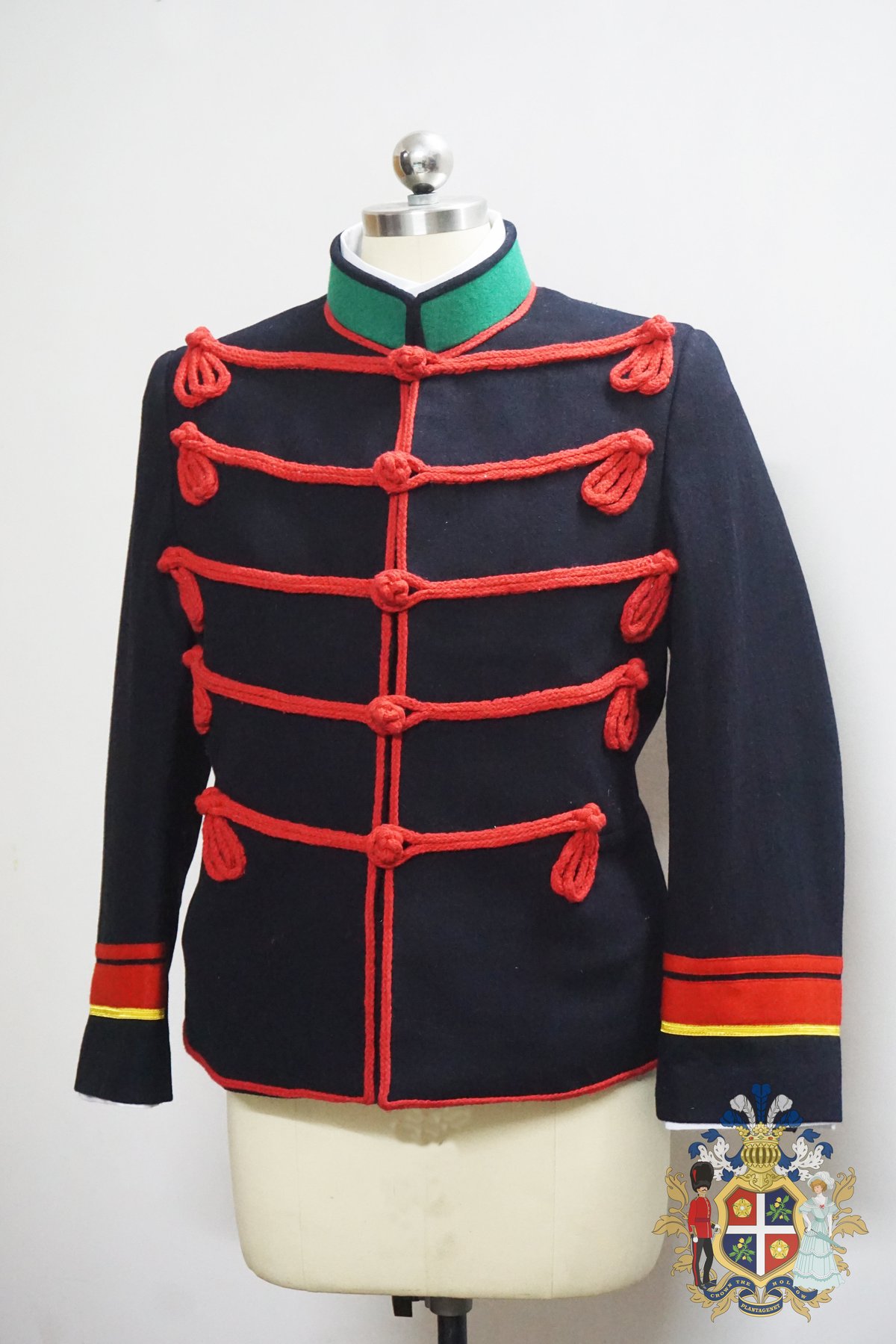 オーダーメイド)日本帝国陸軍 明治19年式 近衛騎兵下士官軍衣袴 オーダーメイド)日本帝国陸軍 明治19年式 近衛騎兵下士官軍衣袴