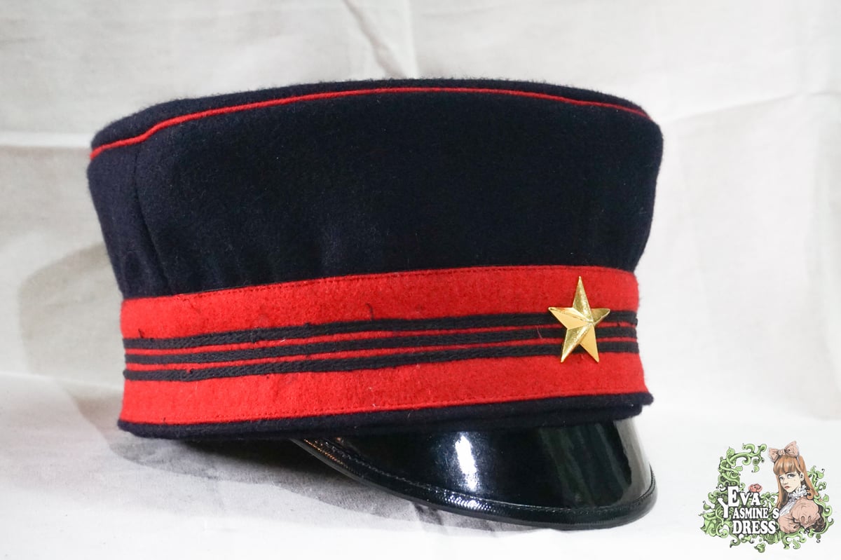 オーダーメイド)日本帝国陸軍 明治19年式近衛将校軍帽 | 止水工坊