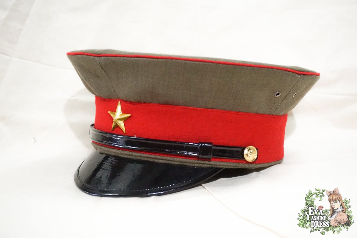 オーダーメイド)日本帝国陸軍 昭五式将校の軍帽（朝香宮鳩彦王） | 止