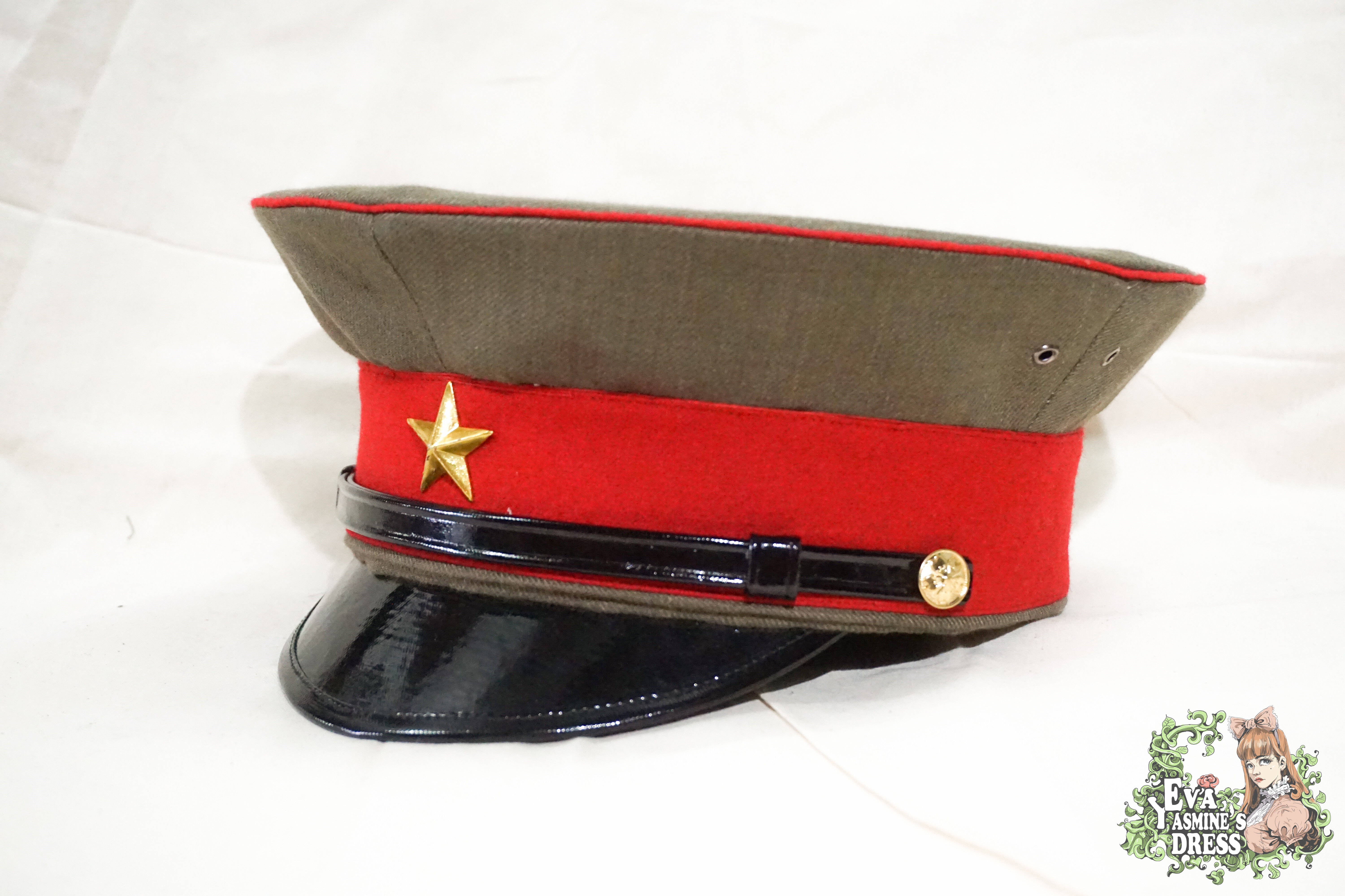 【特別企画・激レア】日本帝国陸軍 45式将校軍帽　（焦香色ウール） original