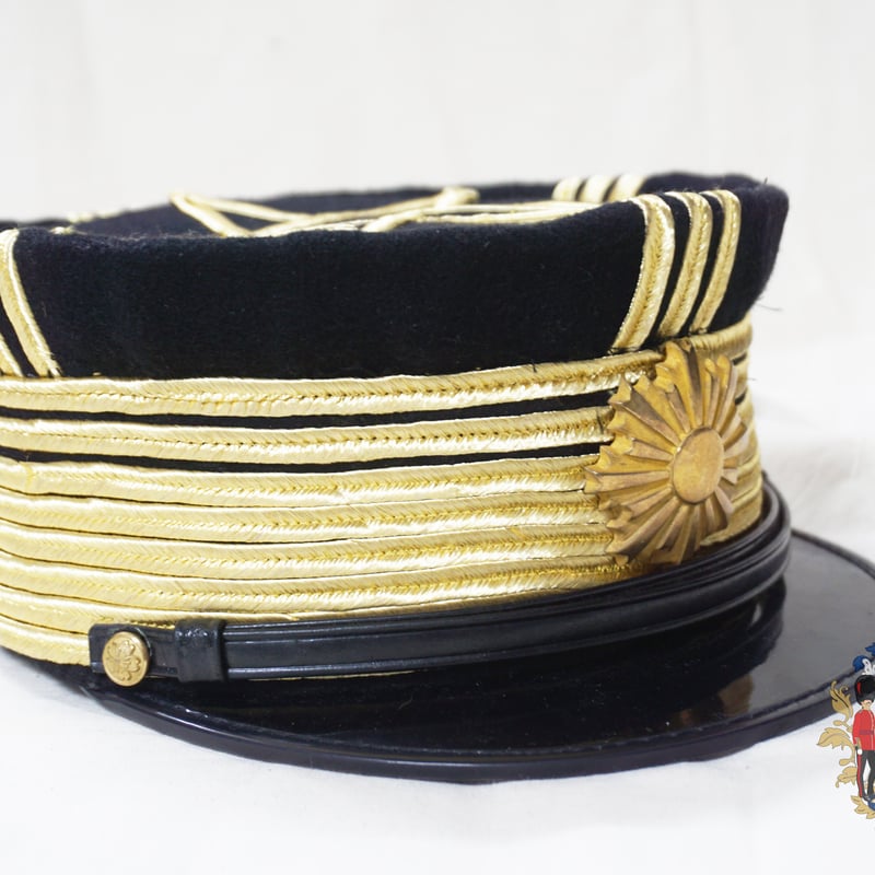 旧日本軍　陸軍　大礼服　帽子　大礼服上下 オーダーメイド)日本帝国陸軍 近衛尉官の大礼服正帽 | 止水工坊
