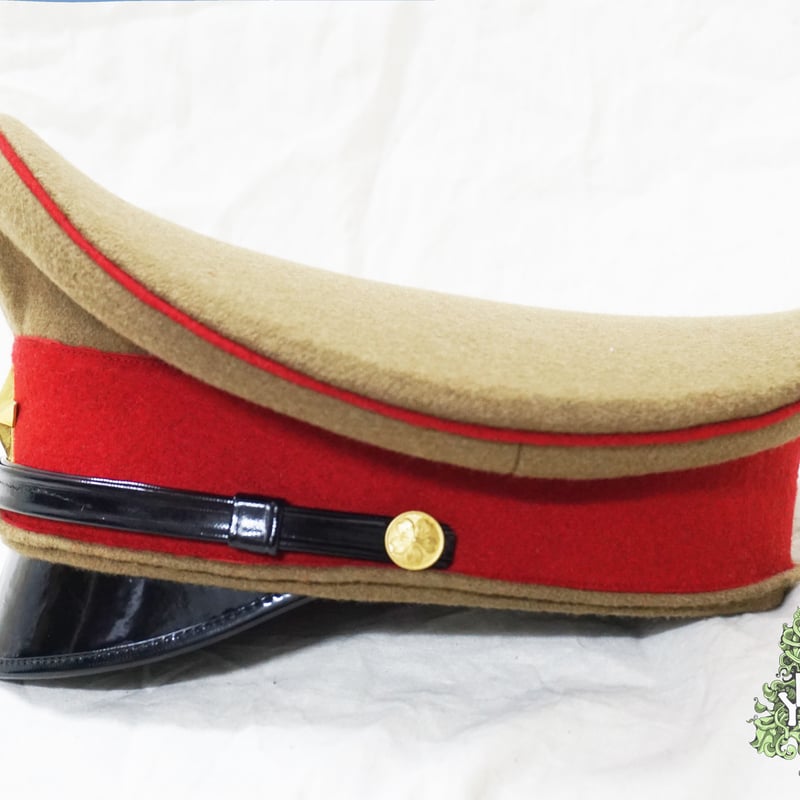 オーダーメイド)日本帝国陸軍 45式将校の軍帽（ドイツ型紙） | 止水工坊