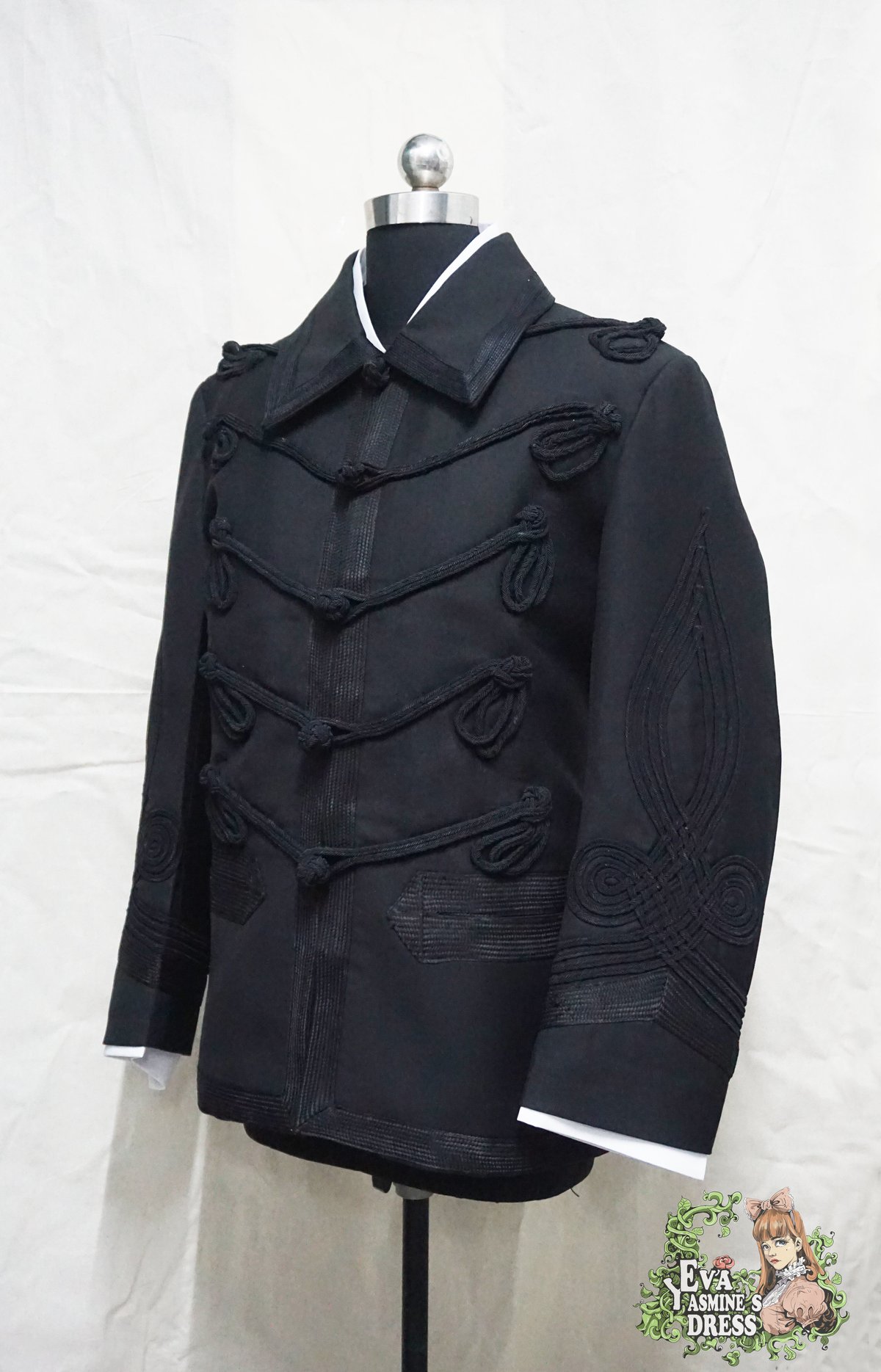 オーダーメイド)日本帝国陸軍 明治時代 将校折襟肋骨服 | 止水工坊