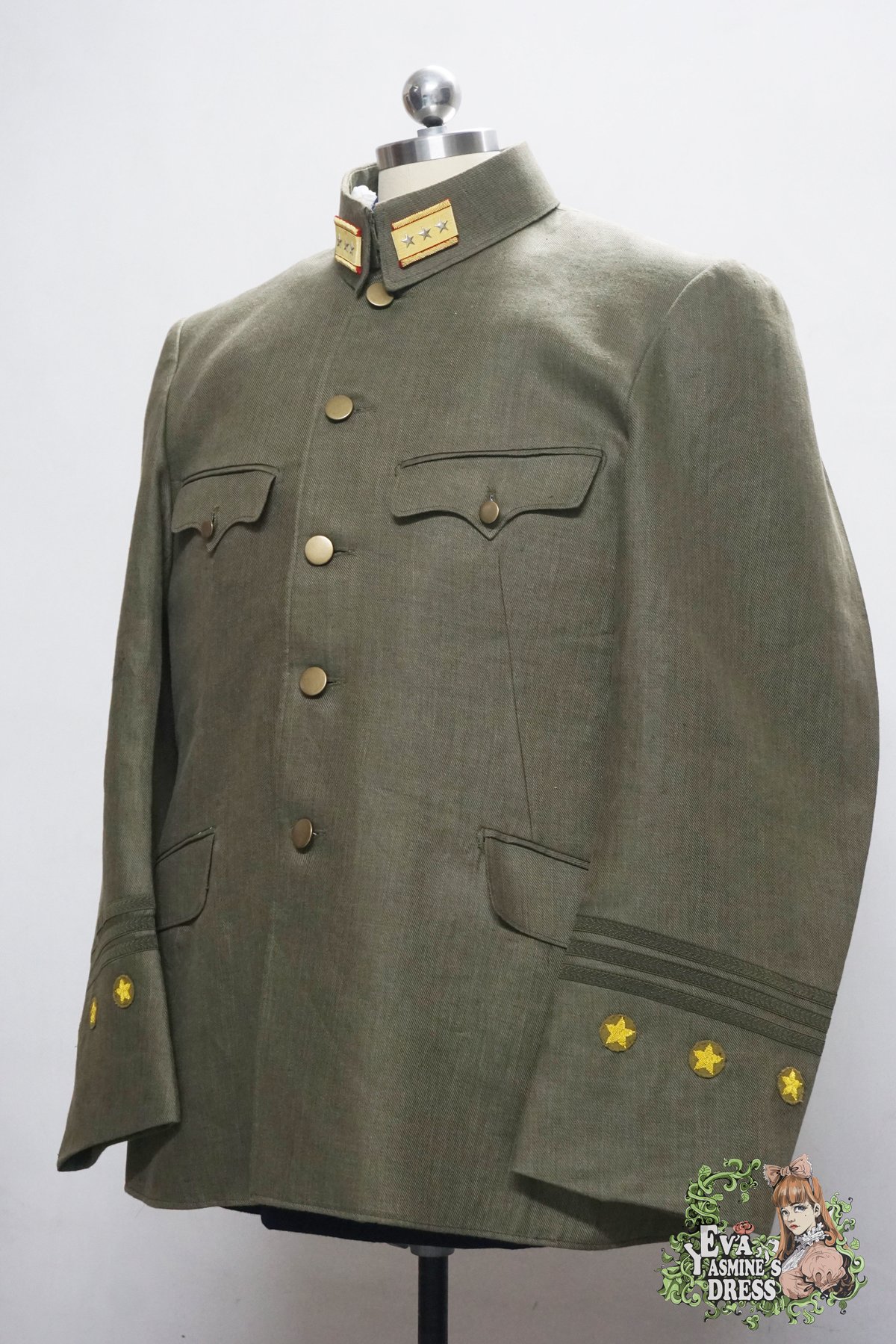オーダーメイド)日本帝国陸軍 3式将校軍衣袴（夏） | 止水工坊