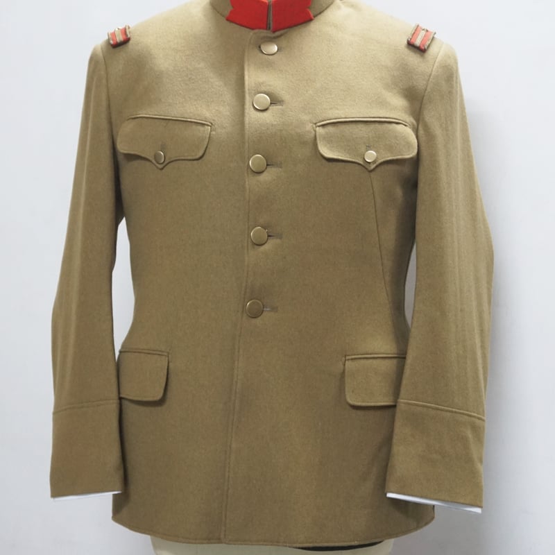 【特別企画・激レア】帝国陸軍 昭五式将校軍衣袴、軍帽一式 オーダーメイド)日本帝国陸軍 昭五式将校軍衣袴 | 止水工坊