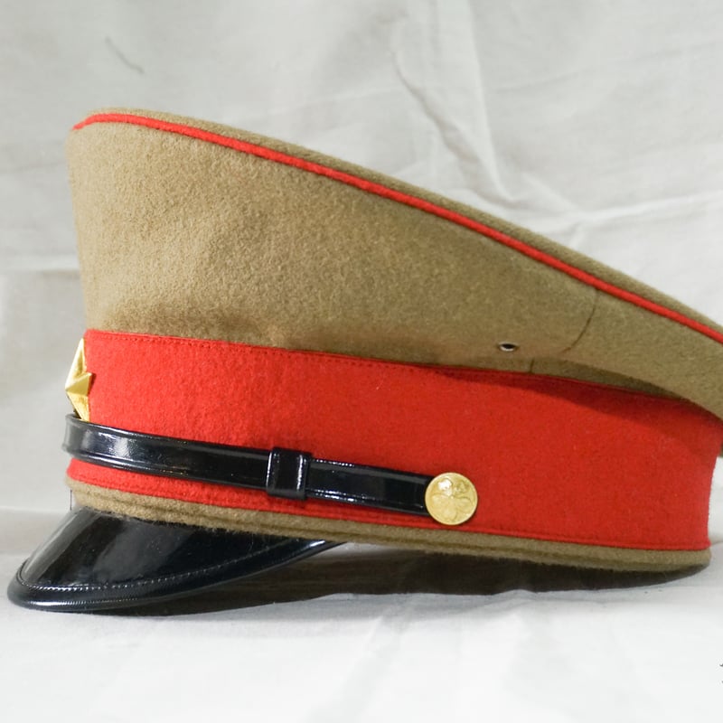 オーダーメイド)日本帝国陸軍 昭五式および以降の将校の軍帽（チェーク