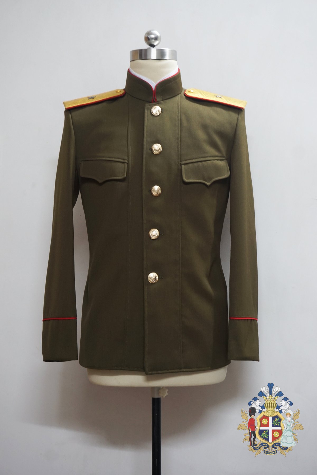 ソ連軍 佐官制服セット ③ オーダーメイド)ソ連赤軍 M43式陸軍将校軍衣 | 止水工坊