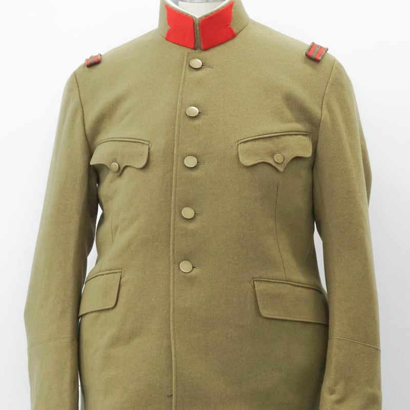 未使用 大日本帝国陸軍 IJA 将校 軍服 昭五式軍衣 大尉 長袴 衣装 軍装 オーダーメイド)日本帝国陸軍 昭五式将校軍衣袴 | 止水工坊