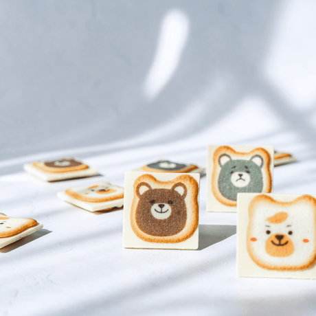 クマまみれ　8個入り　クッキー　ラングドシャ