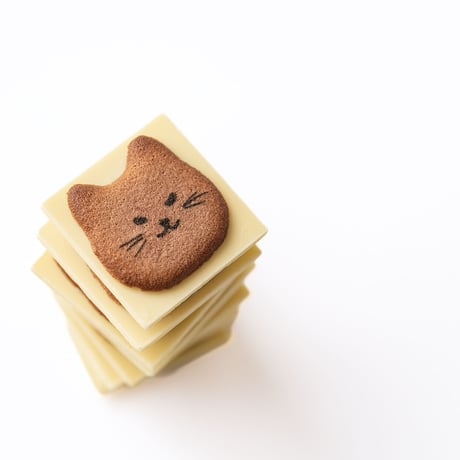黒ネコまみれ　スイート味　8個入り　猫　クッキー　ラングドシャ