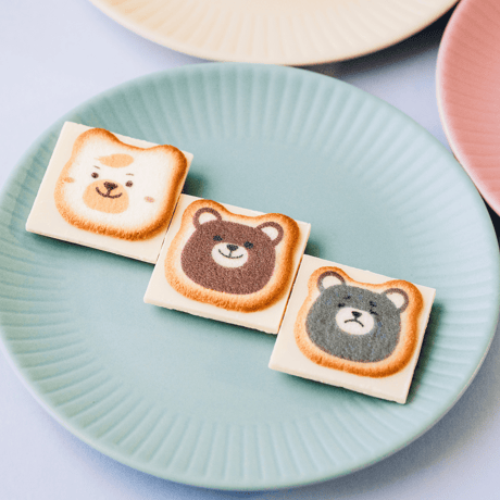 クマまみれ　8個入り　クッキー　ラングドシャ