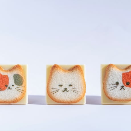 ネコまみれ　8個入り×4箱セット　送料無料　猫　クッキー　ラングドシャ