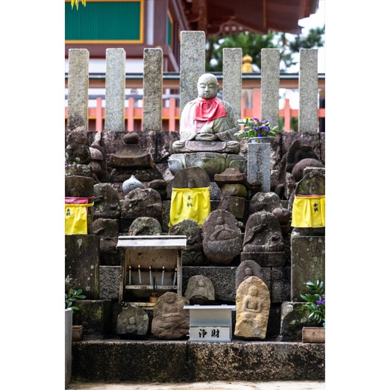 お賽銭箱】屋根付きワイドタイプ(寺社模様)ステンレス製 お賽銭箱】屋根付きワイドタイプ(寺社模様)ステンレス製