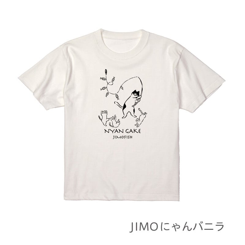 RENGAKE SPデザイン 釣り猫（ニャン掛け）Tシャツ | JIMOFISH