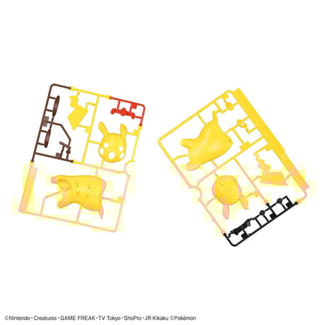 バンダイ　ポケモンプラモコレクション クイック!! 03 ピカチュウ (バトルポーズ)