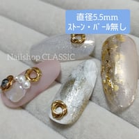 〔プレミアム〕ゴールド5.5㎜ダブルノット３リング