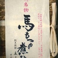 甲州名物　馬もつの煮込み