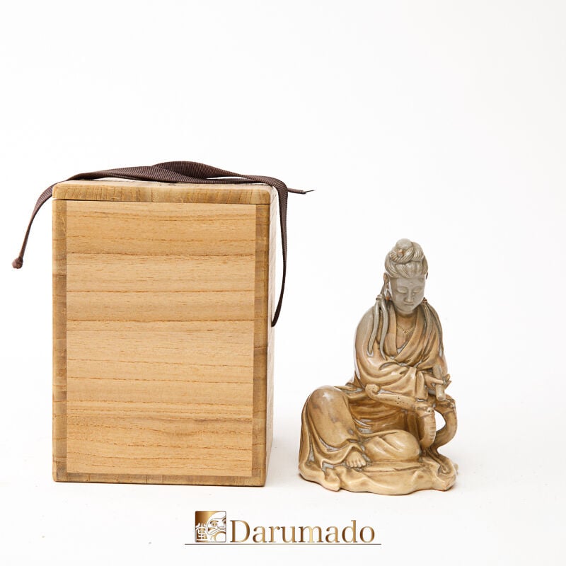 観音像（萩十二代坂倉新兵衛） | 古美術 達磨堂