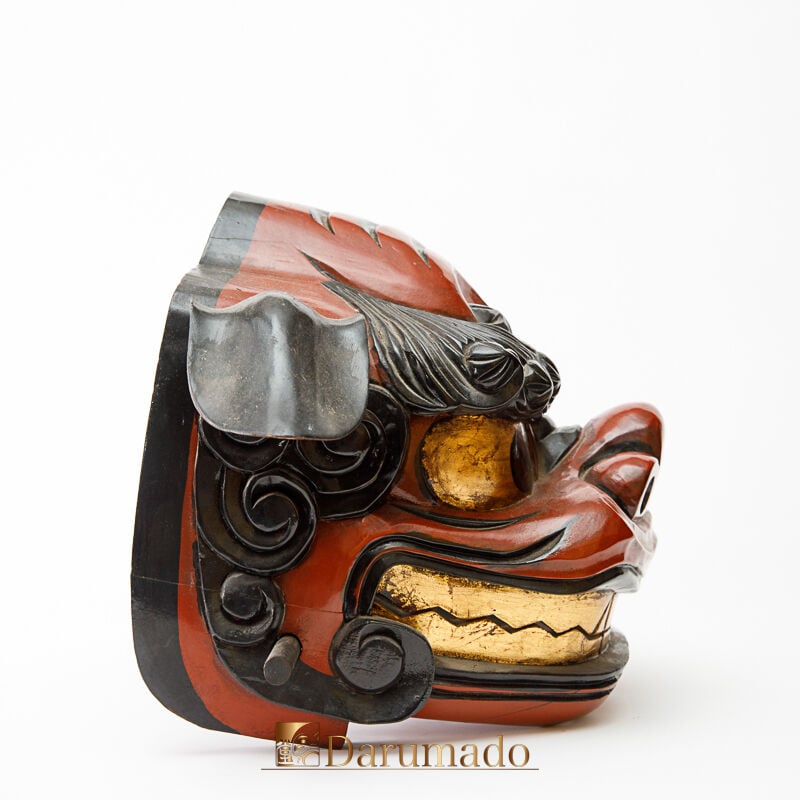 獅子頭＆獅子幕 2台目珠取獅子完成。 幕は特別仕様で、戦前の写真を元に再現しま