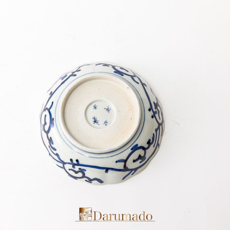蛸唐草 古伊万里小皿 | 古美術 達磨堂 蛸唐草 古伊万里小皿 | 古美術 達磨堂