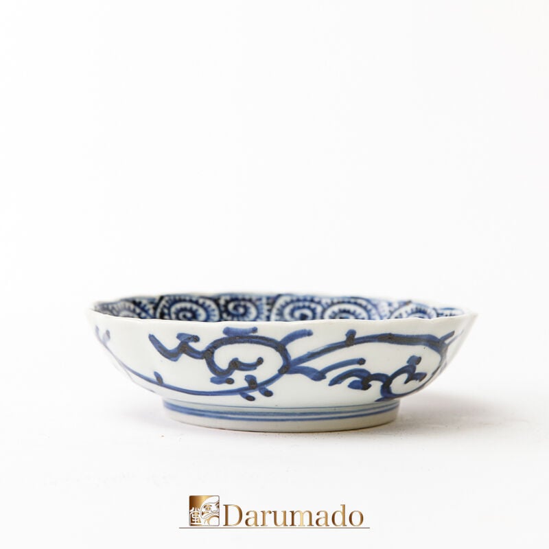 蛸唐草 古伊万里小皿 | 古美術 達磨堂 蛸唐草 古伊万里小皿 | 古美術 達磨堂