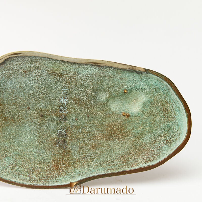 鶴置物（銀・銅） | 古美術 達磨堂