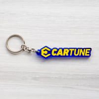 CARTUNEアクリルキーホルダー（青黄）