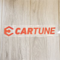 CARTUNEステッカー大（レッド）