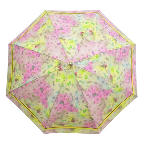 【2月末で削除します】新品未使用 mabataki美雨　日傘 パイピング晴雨兼用2段折りたたみ傘 日傘｜アフタヌーンティー