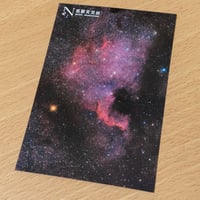 ポストカード（北アメリカ星雲）