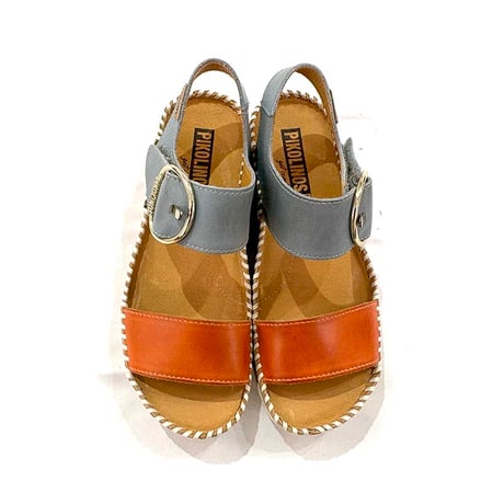 PIKOLINOS ピコリノス W1C-0709C1 MARINA Brown/C ブラウンコンビ スペインブランド インポートシューズ レディースサンダル 【正規取扱品】 【25ss】