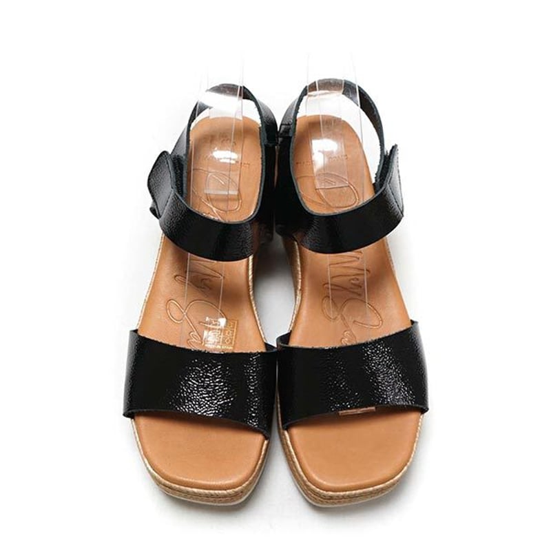 Oh! My Sandals オーマイサンダルズ 5446 Black/E ストラップサンダル