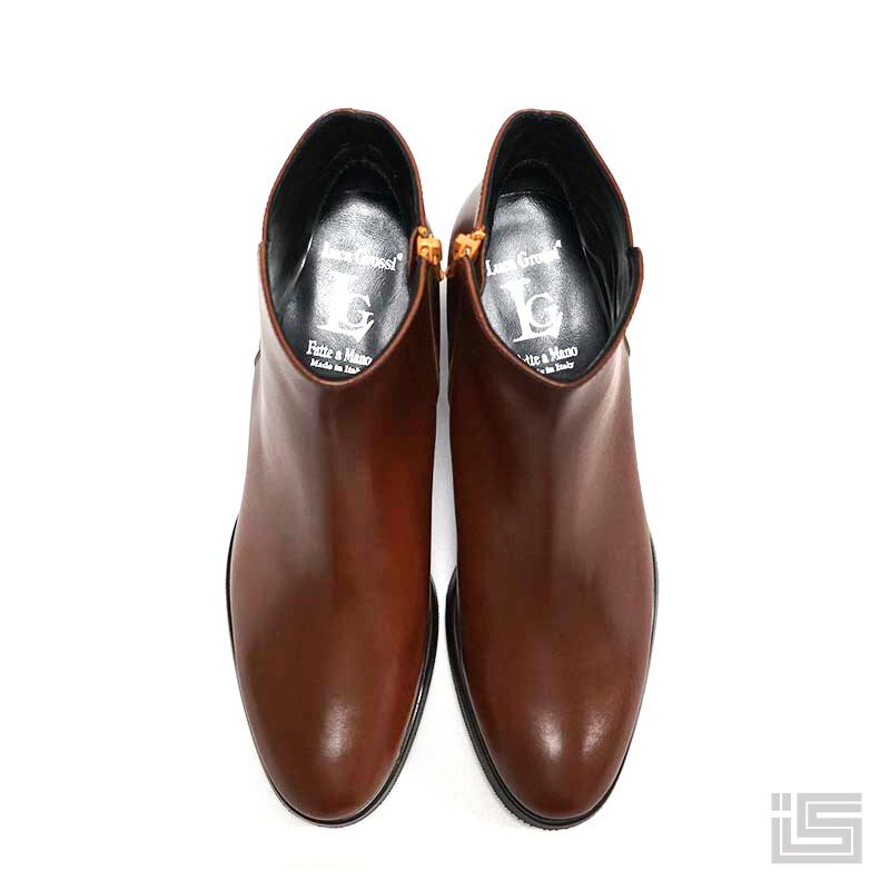 LUCA GROSSI ルカグロッシ 3987t Brown ブラウン ショートブーツ LUCA GROSSI ルカグロッシ 3987t Brown ブラウン ショートブーツ