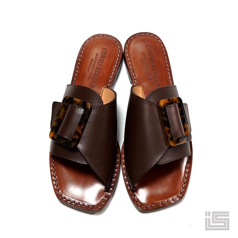 CORSO ROMA 9 コルソローマノーヴェQ573 D.Brown ビッグバックル CORSO ROMA 9 コルソローマノーヴェQ573 D.Brown ビッグバックル