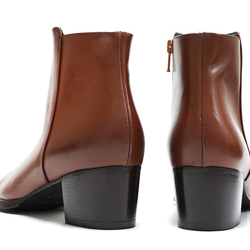 LUCA GROSSI ルカグロッシ 3987t Brown ブラウン ショートブーツ LUCA GROSSI ルカグロッシ 3987t Brown ブラウン ショートブーツ