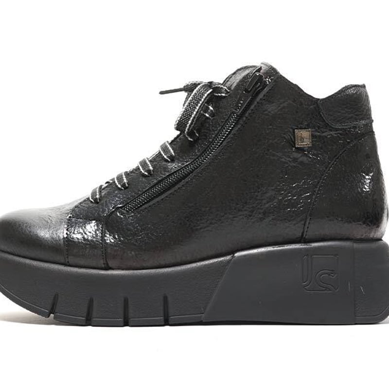 jose saenz ホセ サエンツ 3513 Black エナメル レースアップ