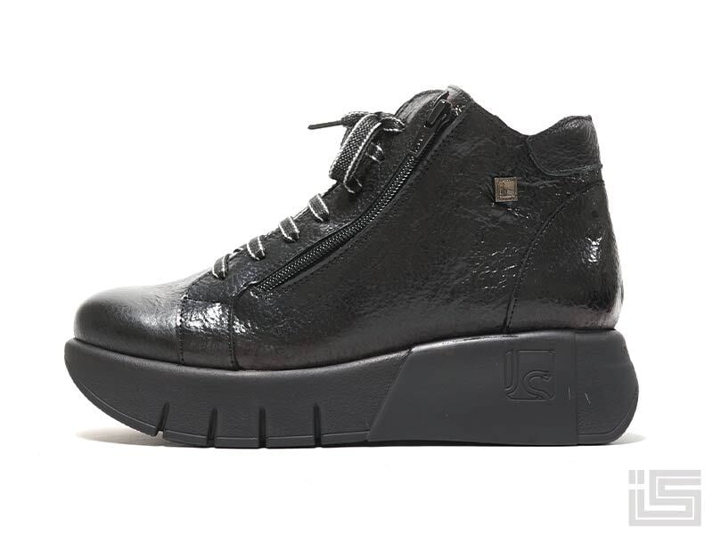 jose saenz ホセ サエンツ 3513 Black エナメル レースアップ