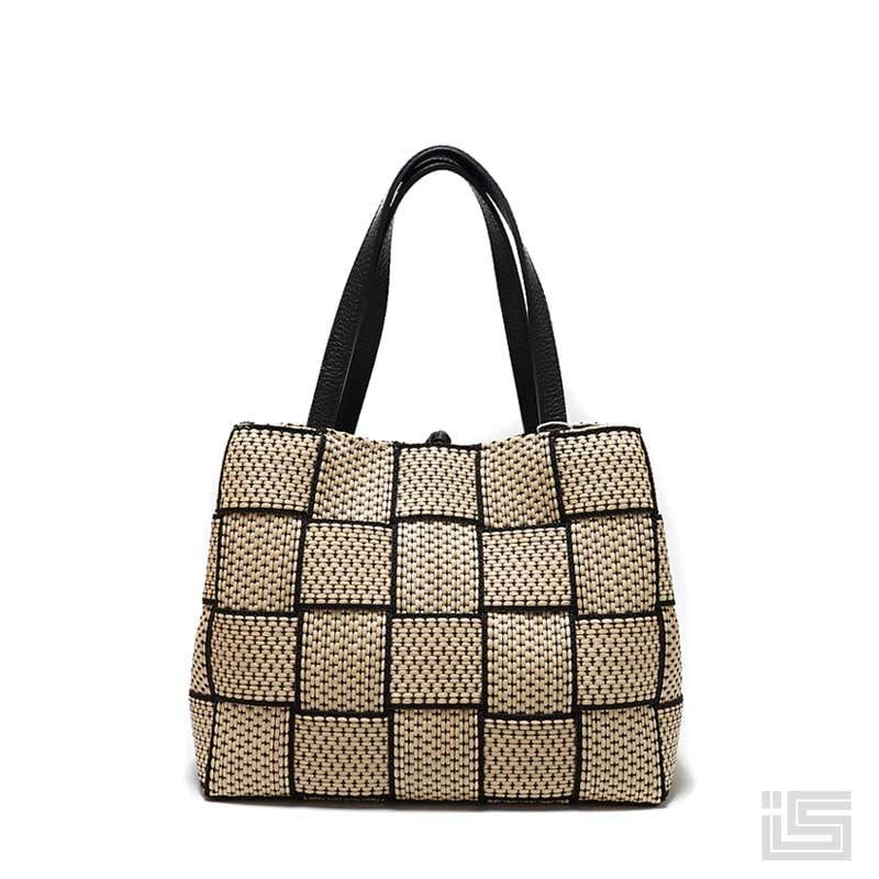ALMA TONUTTI アルマ トヌッティ 6559 Black ボタン かごバッグ