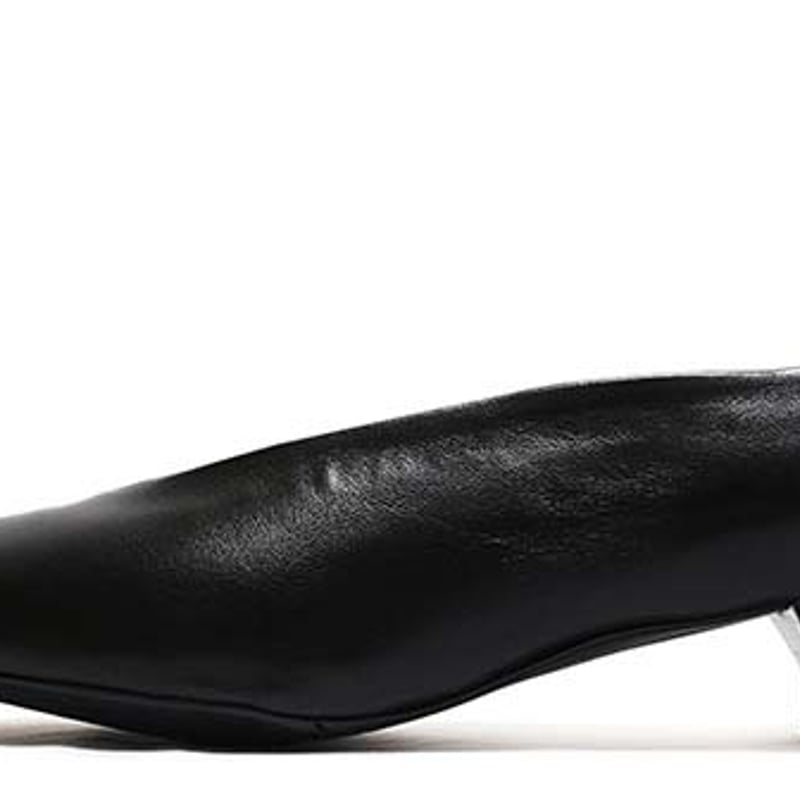 YOSHITO ヨシト 9103R Black ブラック 黒 甲深カット スクエアトゥ