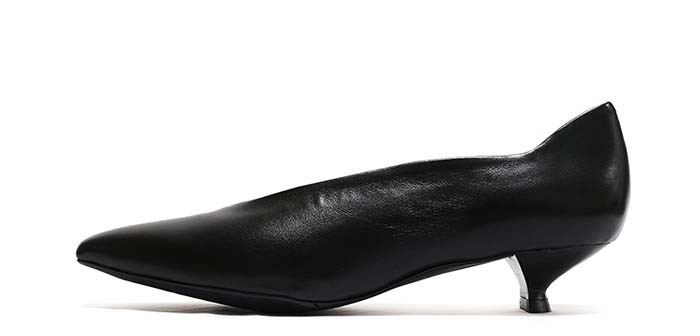 YOSHITO ヨシト 9103R Black ブラック 黒 甲深カット スクエアトゥ