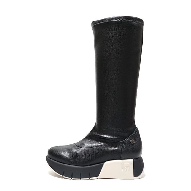 jose saenz ホセ サエンツ 3511 Black ロングブーツ ボリュームソール 