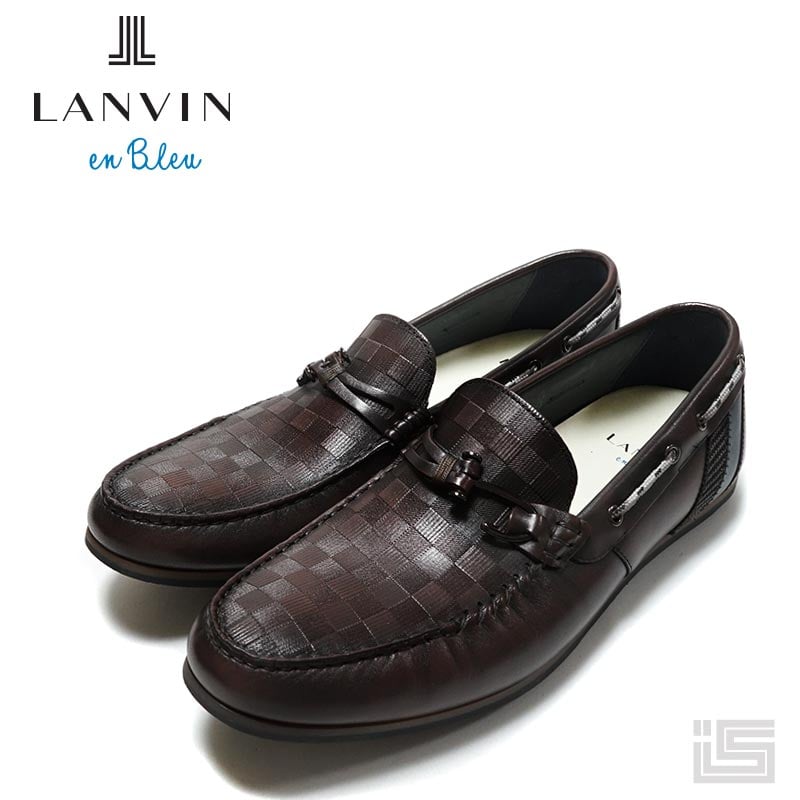 LANVIN en Blue ランバン オン ブルー 86481 Dark Brown ブロッ LANVIN en Blue ランバン オン ブルー 86481 Dark Brown ブロッ