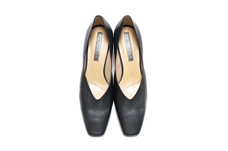 YOSHITO ヨシト　スエード 赤　パンプス　5cm 低めヒール　24cm YOSHITO ヨシト スエード 赤 パンプス 5cm 低めヒール 24cm 楽天