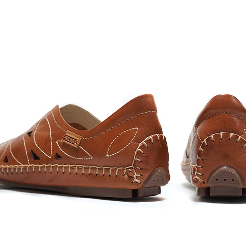 PIKOLINOS ピコリノス 578-7399 Brown カジュアルスタイル レザーモカシ