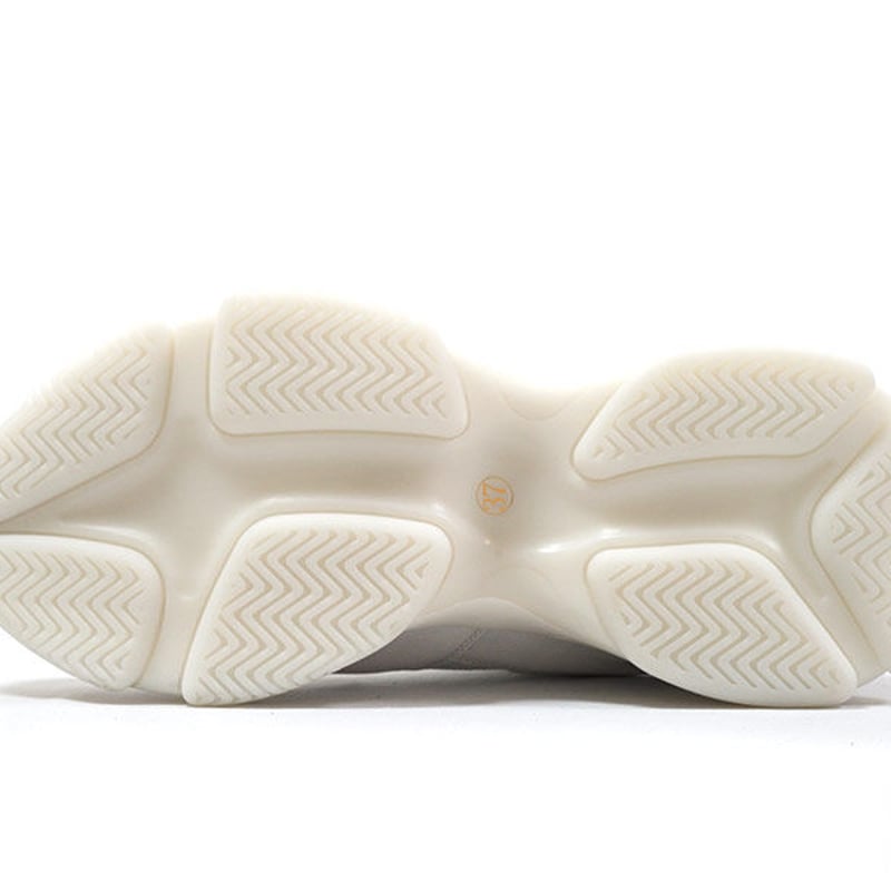 MANA マナ 596052 White ダッドスニーカー ボリュームソール MANA マナ 596052 White ダッドスニーカー ボリュームソール