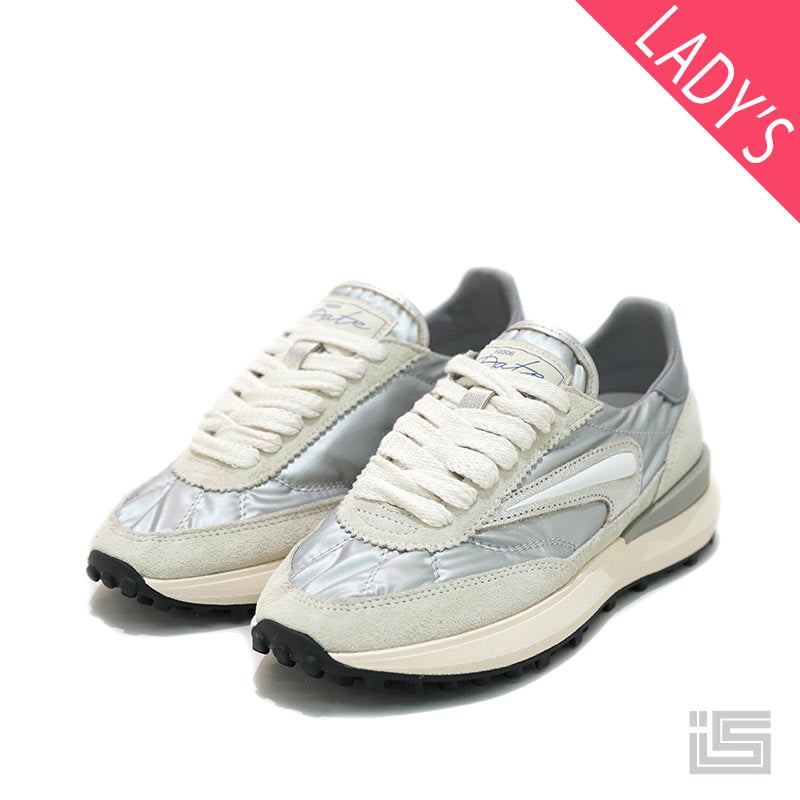 D.A.T.E デイト ATHLETA NYLON SILVER 厚底スニーカー インポート