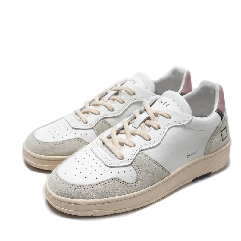 D.A.T.E. デイト COURT BASIC WHITE PINK 32WCRBAWP P