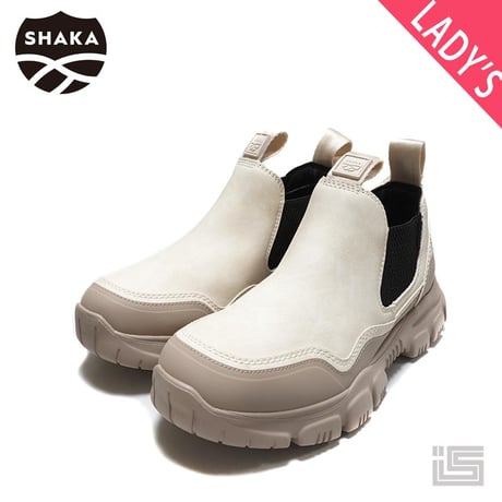 SHAKA シャカ SK-216 Ivory サイドゴアブーツ 正規品 レディースブーツ