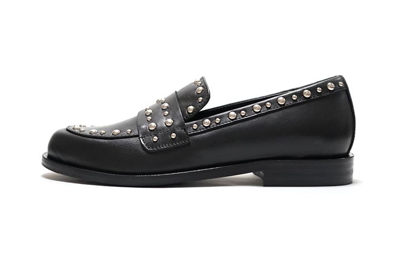 NAPOLEONI ナポレオーニ A2047 Black ブラック 黒 Nero スタッズ NAPOLEONI ナポレオーニ A2047 Black ブラック 黒 Nero スタッズ