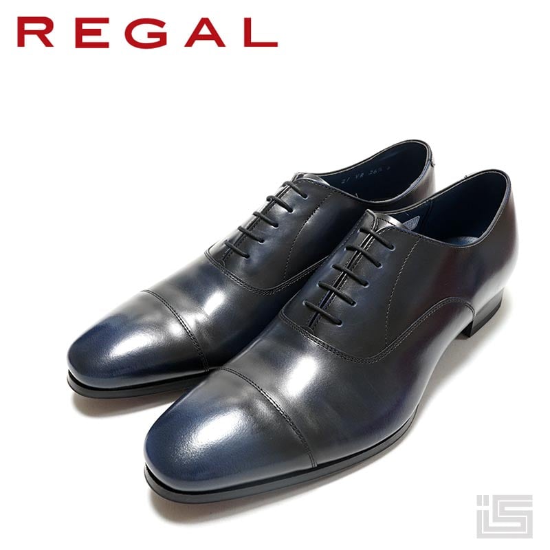 REGAL リーガル 21VR- BC NAVY 内羽根ストレートチップ メイドイン